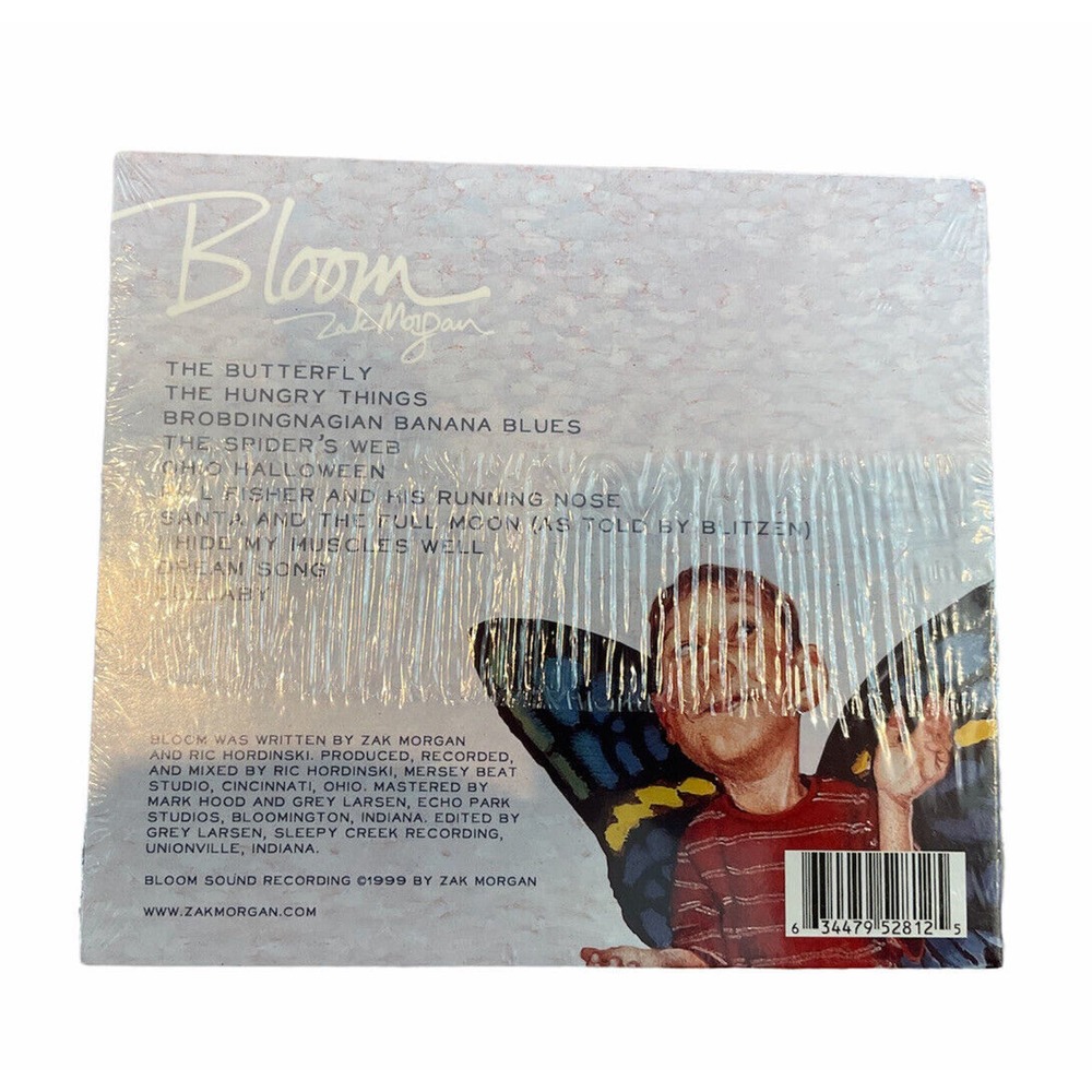 Zak Morgan-Bloom CD NEW In Wrapping - Picture 2 of 3